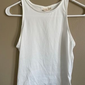 Soft White Basic Tank Top